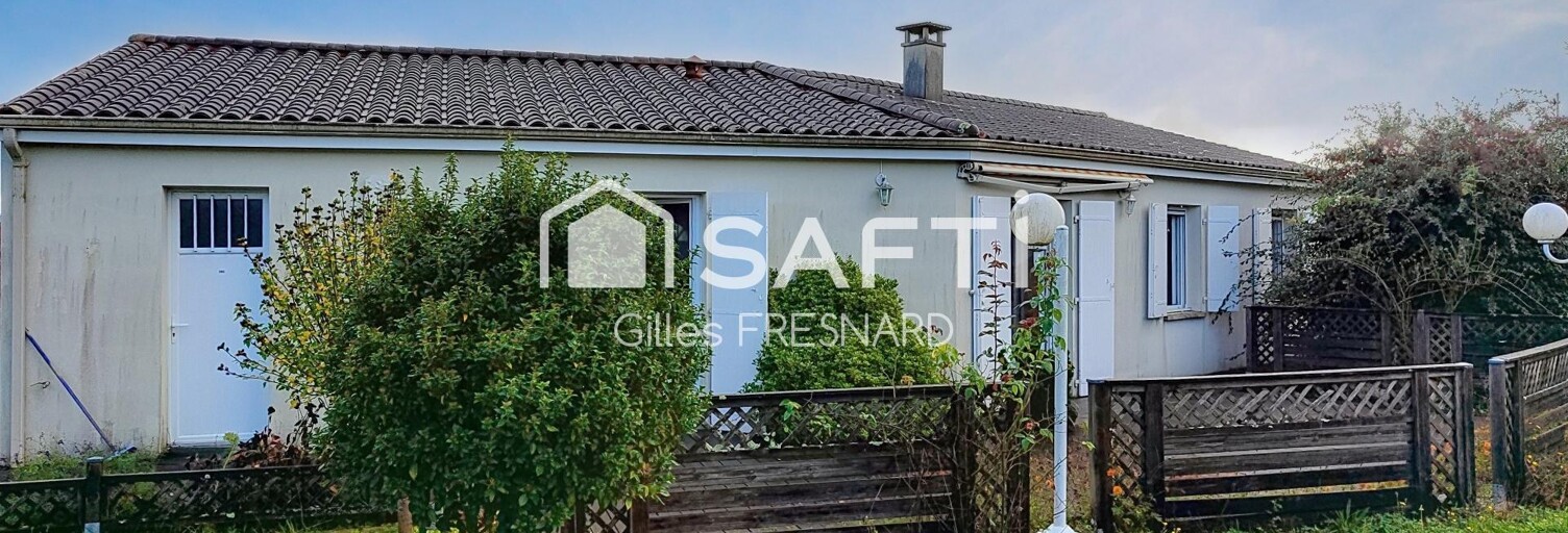 Maison 4 Pièces 90 m² à vendre à Fontaines-d'Ozillac (17500)