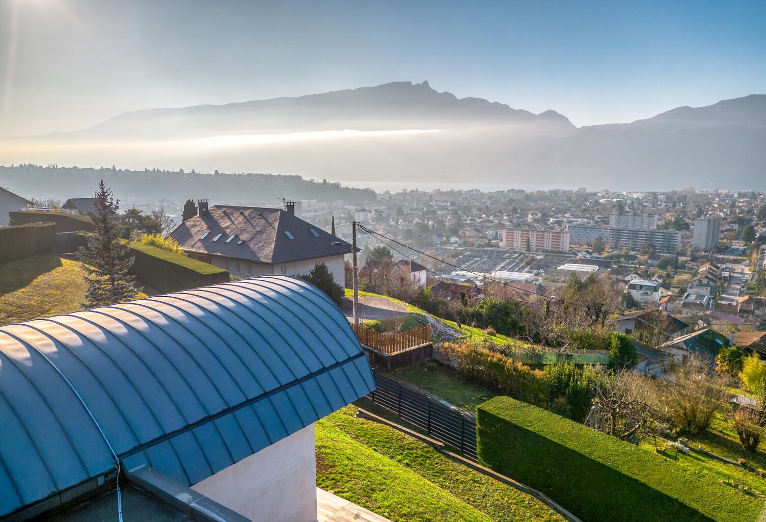 Aix les bains, magnifique villa plain pied vue lac — photo 1