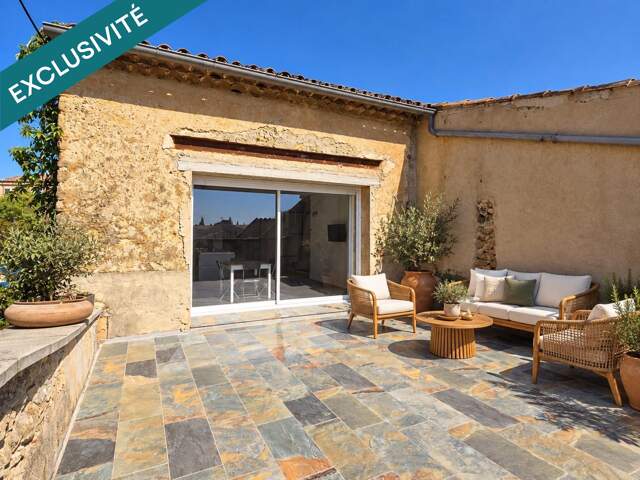 Lauris  Maison de village esprit loft, grande terrasse et potentiel d'aménagement — photo du bien