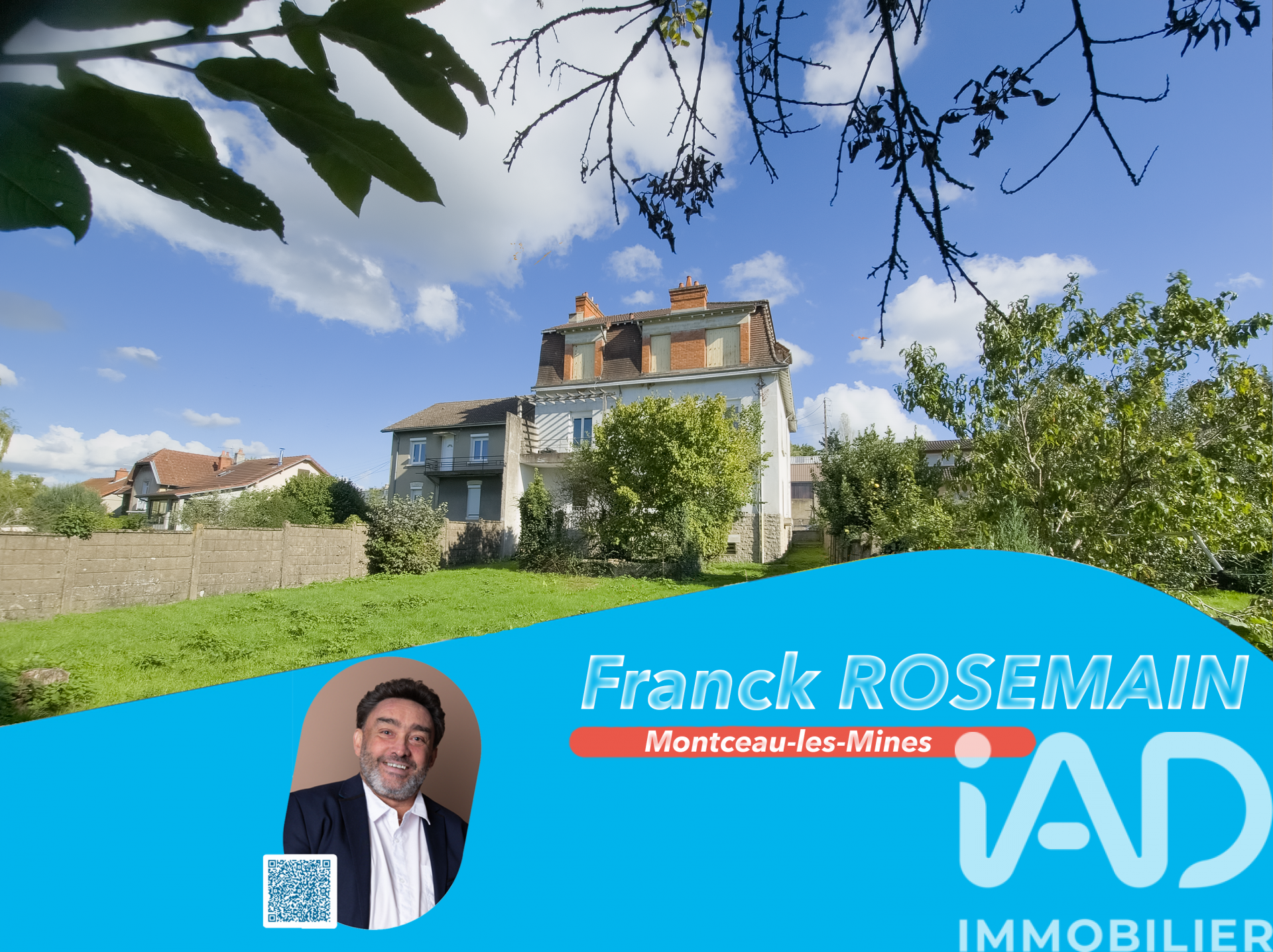 Montceau-Les-Mines - 89m² - 4p. - 2ch.