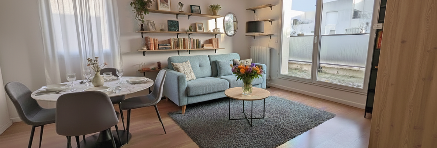 Appartement 3 Pièces 58 m² à vendre à Saint-Nazaire (44600)