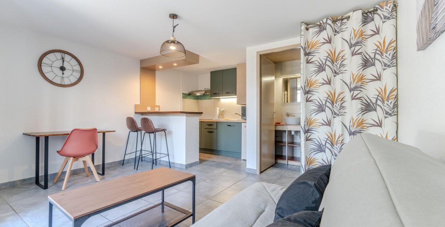 Studio climatisé, meublé et rénové avec parking, Aire sur l'Adour — photo 1