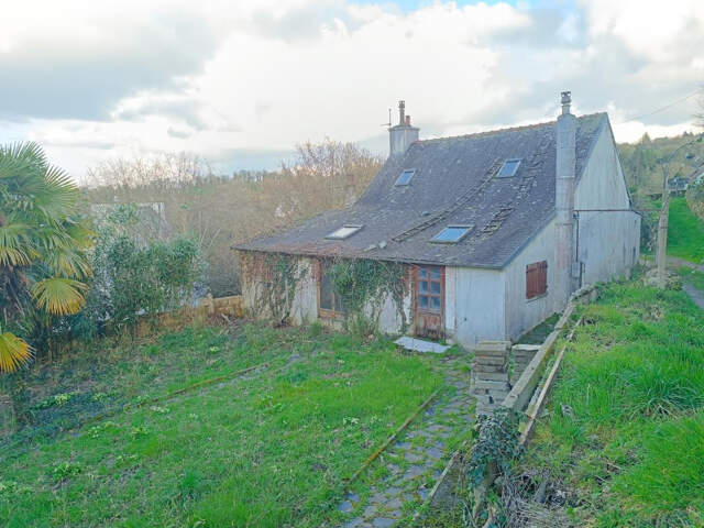 29520 Châteauneuf du Faou maison à restaurer 2 chambres jardin — photo du bien