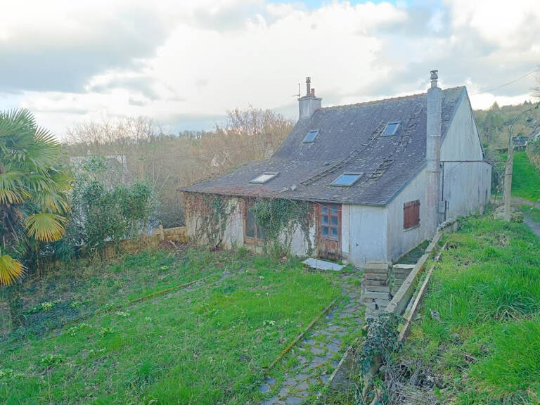 29520 Châteauneuf du Faou maison à restaurer 2 chambres jardin — photo 1