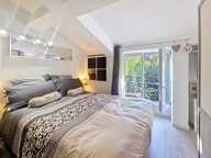 CANNES BAS ST NICOLAS - STUDIO MEUBLÉ AVEC MEZZANINE - AU CALME — photo 4