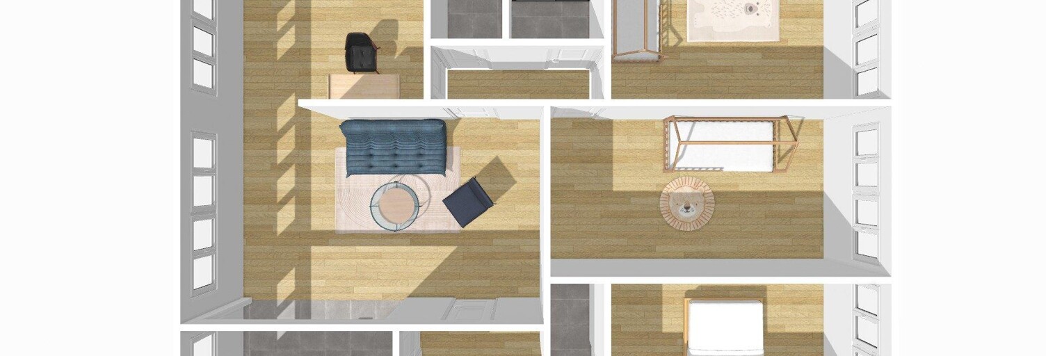 Appartement 3 Pièces 76 m² à vendre à Le Pré-Saint-Gervais (93310)