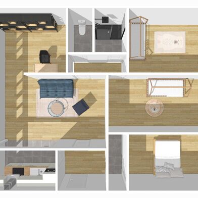 Appartement 3 pièces 350000 €