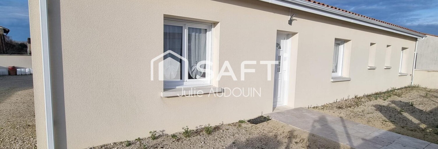 Maison 4 Pièces 111 m² à vendre à Matha (17160)