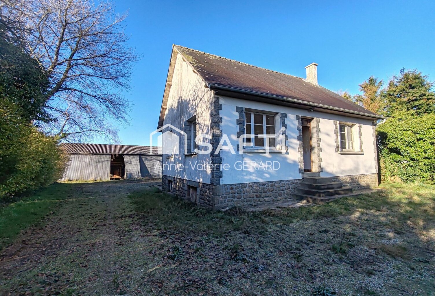 Pavillon sur sous-sol + Bâtiment 214m² — photo 1