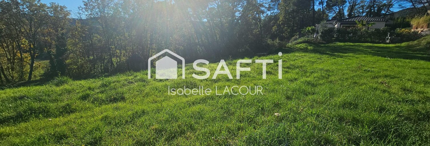 Terrain  1000 m² à vendre à Salernes (83690)