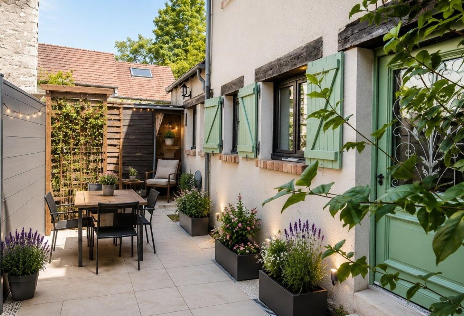Maison de 80M2 environ, 4 pièces, terrain de 744m2 — photo 1