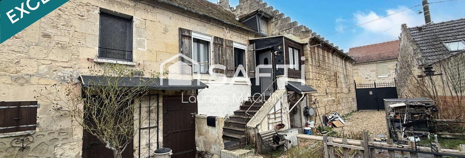 Maison 3 Pièces 61 m² à vendre à Chassemy (02370)