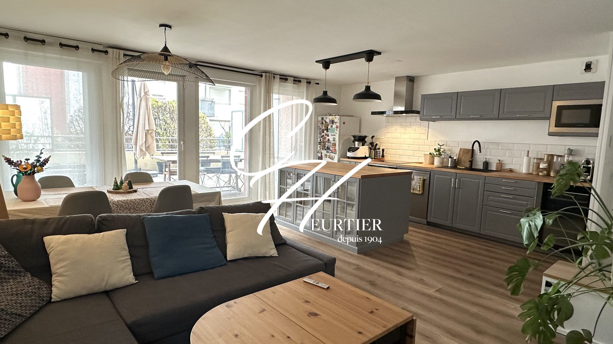 Appartement  T4 à vendre Grenoble 38000