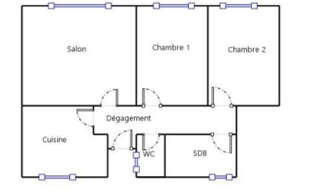 Appartement 3 Pièces 56 m² à vendre à Lannemezan (65300)
