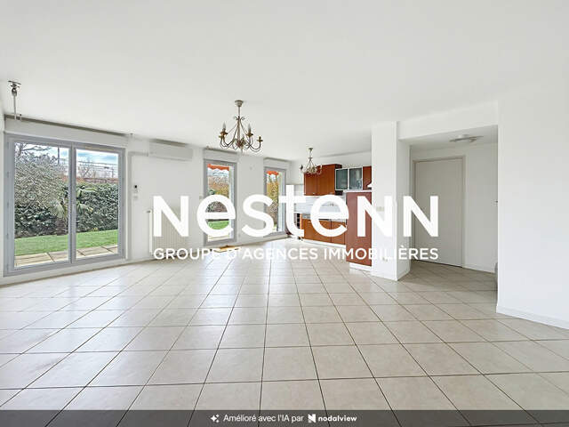 Appartement en rez de jardin 4 pièces 3 chambres avec cave et garage - 69500 BRON — photo du bien
