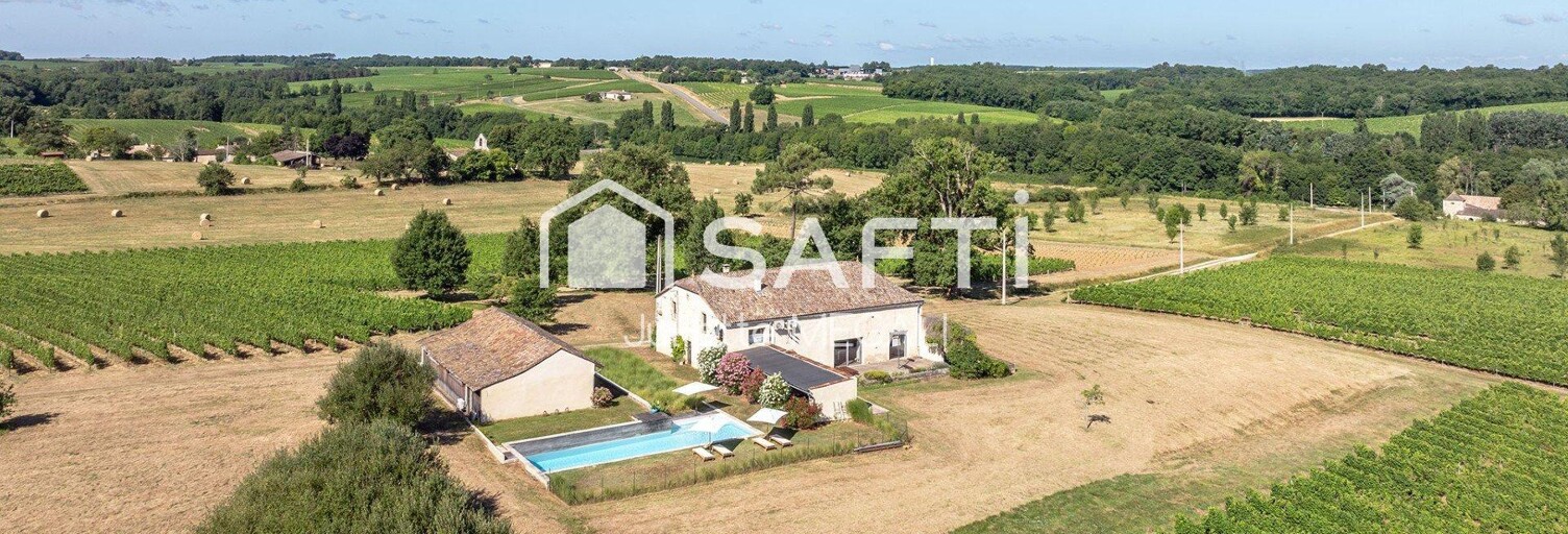 Maison 6 Pièces 450 m² à vendre à Gensac (33890)