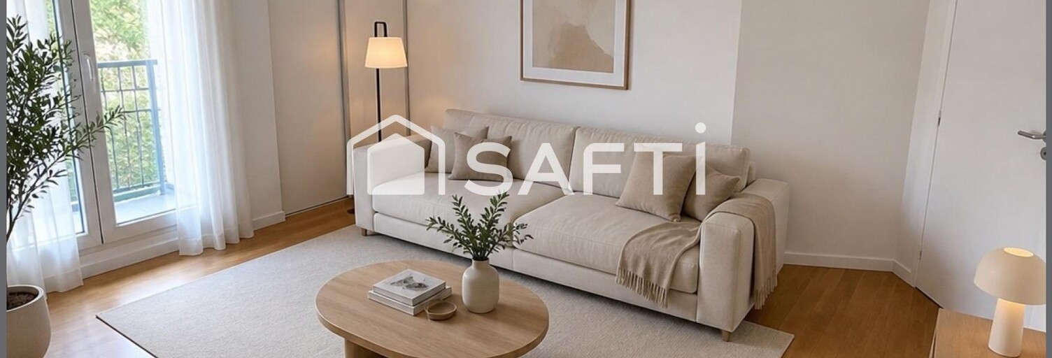 Appartement 2 Pièces 47 m² à vendre à Clichy (92110)