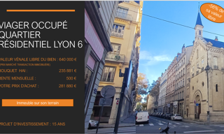 Appartement 105 m² en viager Lyon 6 (69006)