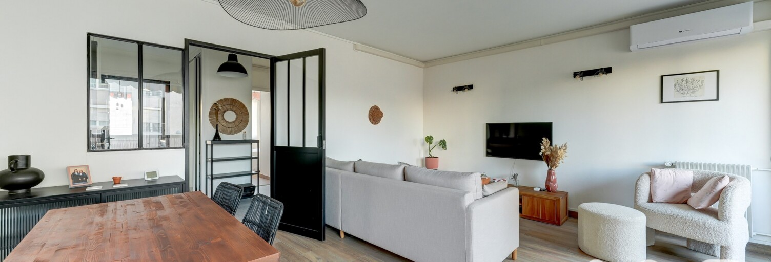 Appartement 2 Pièces 54 m² à vendre à Villeurbanne (69100)