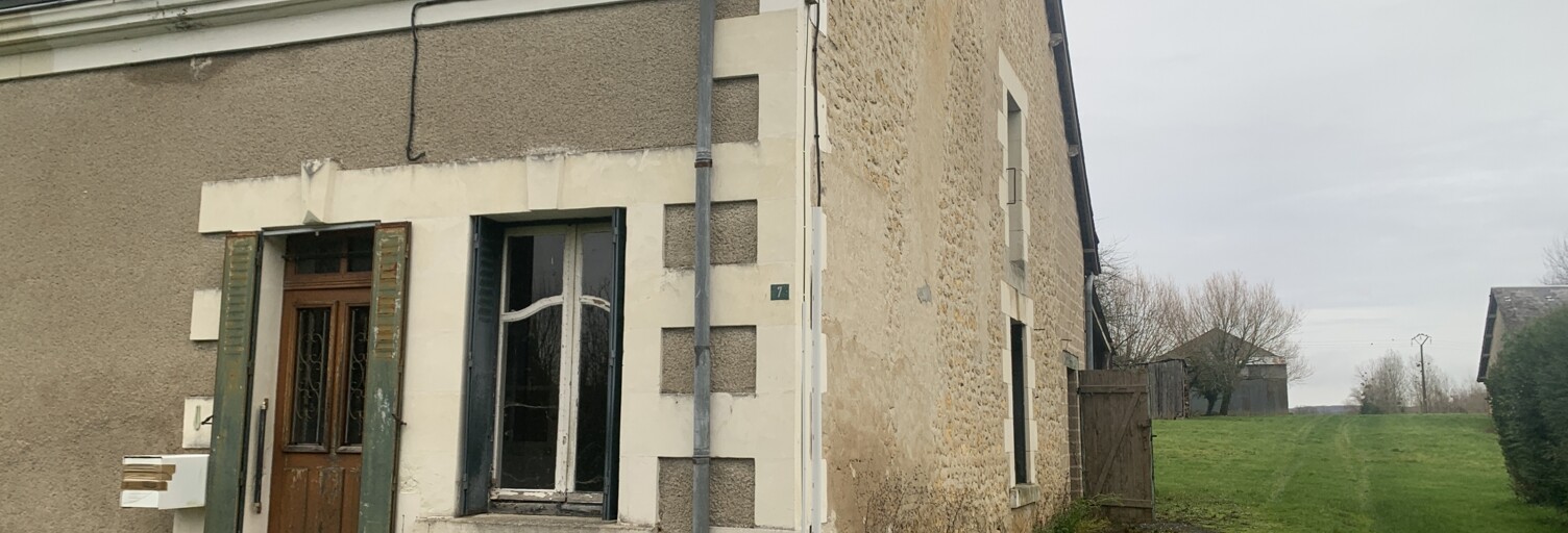 Maison 1 Pièce 43 m² à vendre à Moulins-sur-Céphons (36110)
