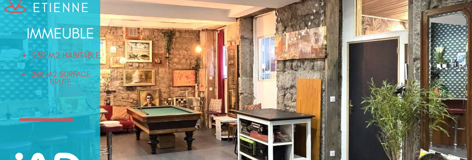 Immeuble  260 m² à vendre à Saint-Étienne (42000)