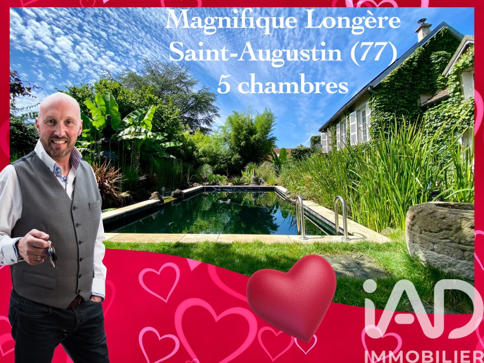 Saint-Augustin - 218m² - 6p. - 5ch.