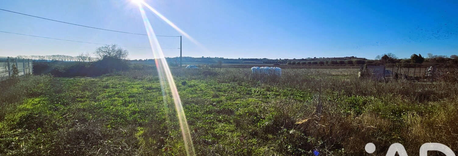 Terrain  556 m² à vendre à Pouzolles (34480)