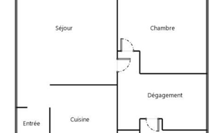 Appartement 2 Pièces 50 m² à vendre à Toulon (83200)