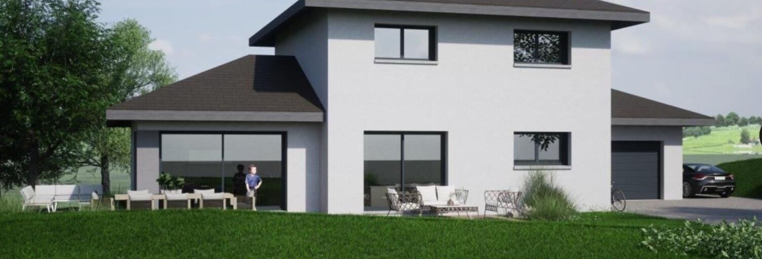 Terrain  1000 m² à vendre à Marcellaz (74250)