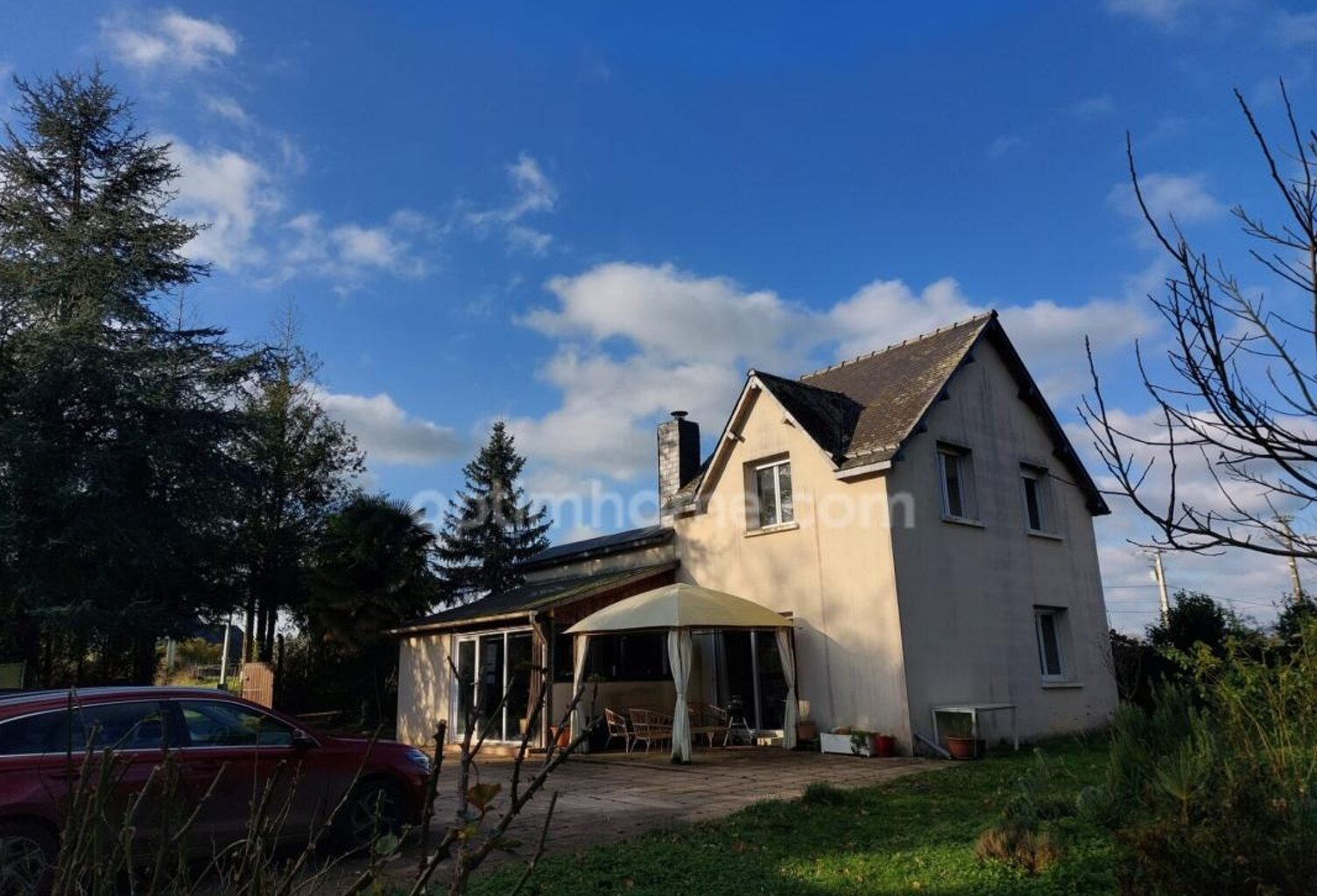 Maison à vendre 6 pièces+ Atelier  SAINT ONEN LA CHAPELLE (35) permaculture — photo 1