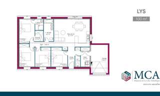 Maison 5 Pièces 100 m² à vendre à Juicq (17770)