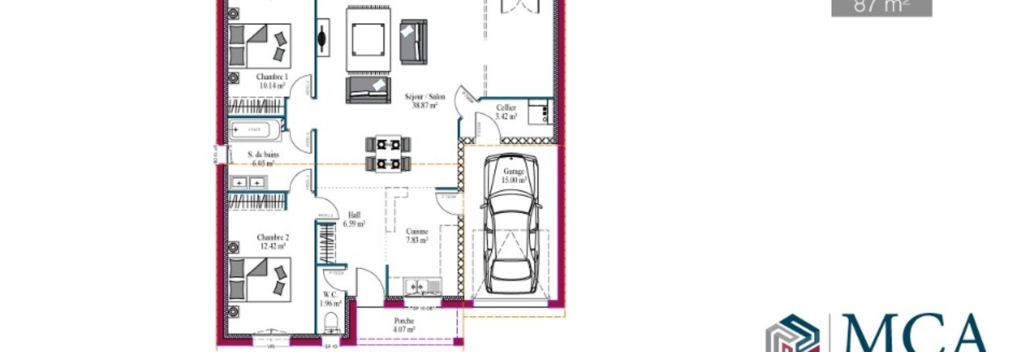 Maison 4 Pièces 87 m² à vendre à Floirac (33270)