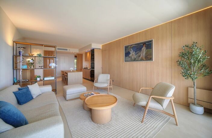 Superbe 4 P Vue panoramique mer Résidence de prestige Cannes Cal — photo 3