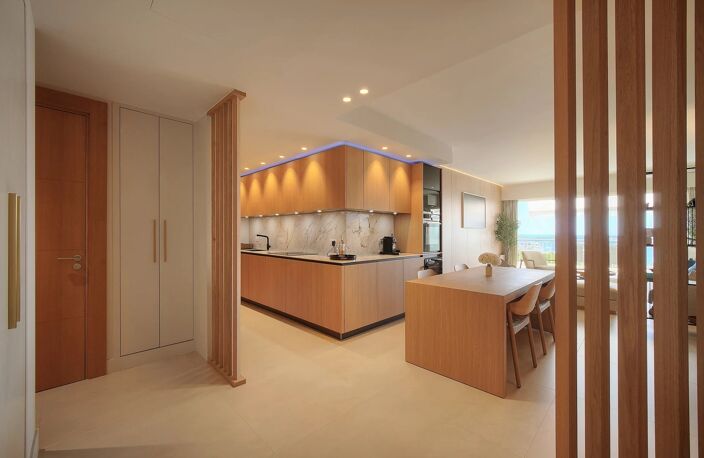 Superbe 4 P Vue panoramique mer Résidence de prestige Cannes Cal — photo 4