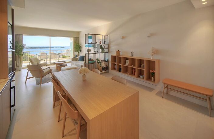 Superbe 4 P Vue panoramique mer Résidence de prestige Cannes Cal — photo 5