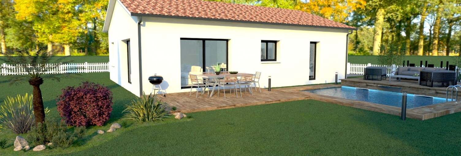 Maison 90 m² à construire Ygos-Saint-Saturnin (40110)