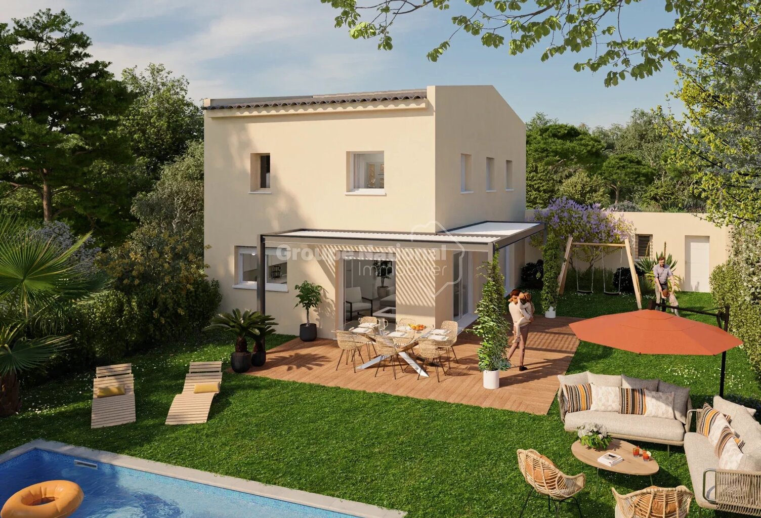 Belle maison moderne — photo 1