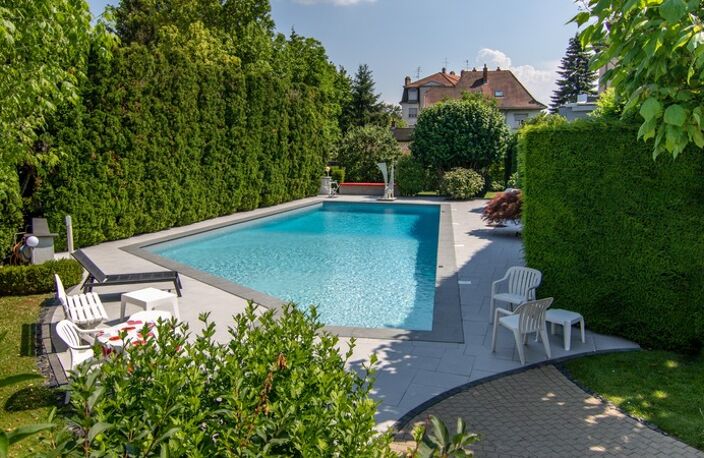 Dpt Haut-Rhin (68), à vendre MULHOUSE maison d'architecte 372 m2 dans son magnifique jardin — photo 4