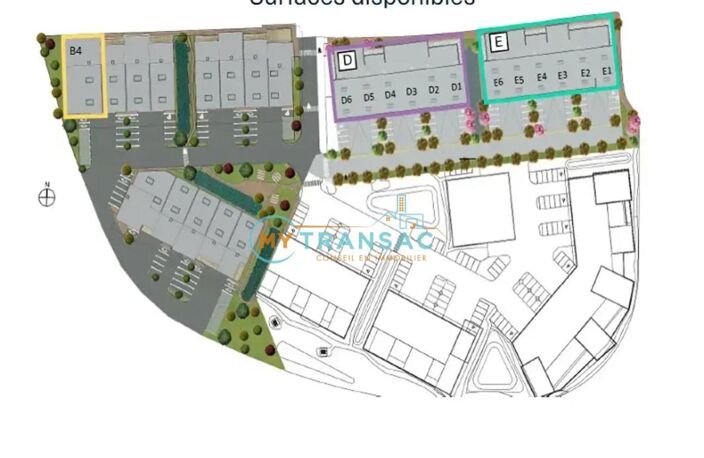 A Vendre Locaux Neufs à partir de 630m² situé à Buchelay — photo 2