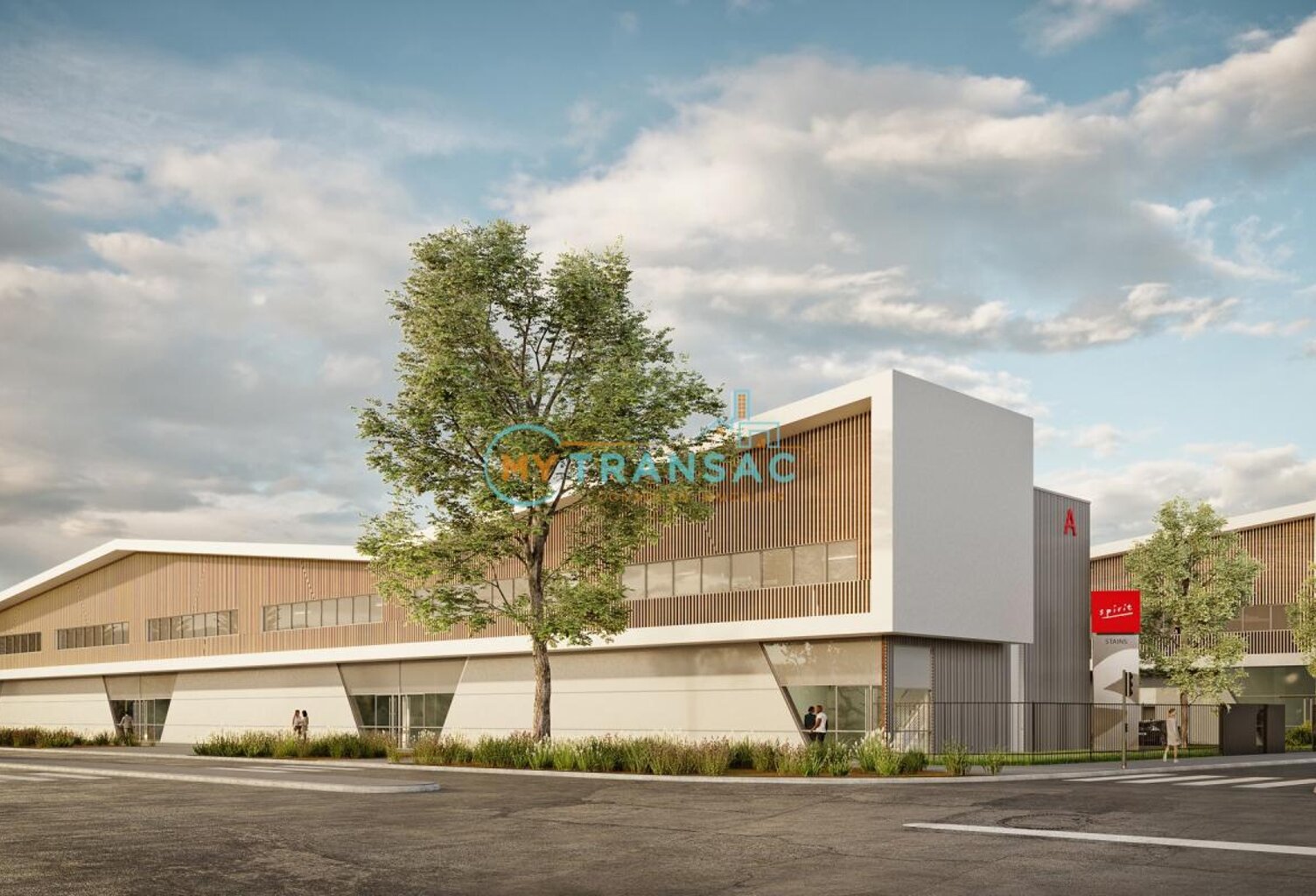 A VENDRE Locaux d'activité neufs à partir de 264m² à STAINS — photo 1