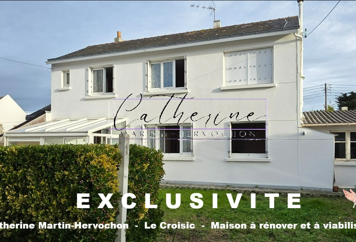 Maison  à rénover - Le Croisic 3 chambres - 91m² avec atelier attenant — photo 1