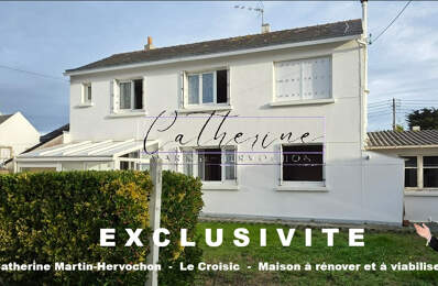 Maison  à rénover - Le Croisic 3 chambres - 91m² avec atelier attenant — photo du bien