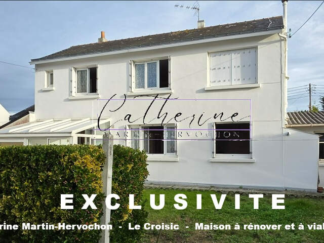 Maison  à rénover - Le Croisic 3 chambres - 91m² avec atelier attenant — photo du bien