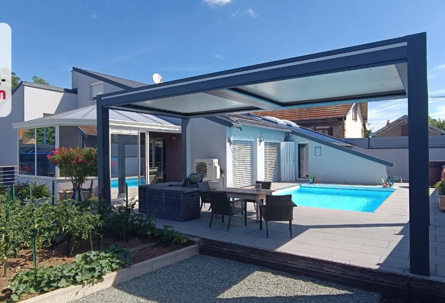 Maison contemporaine 171m2 avec piscine — photo 1