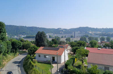 Appartement T3 de 62,5m2 -r Saint Romain en Gal - terrasse - — photo du bien