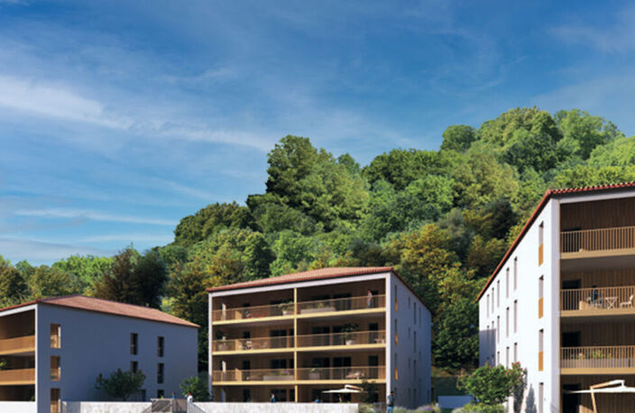 Appartement T3 de 62,5m2 -r Saint Romain en Gal - terrasse - — photo 3