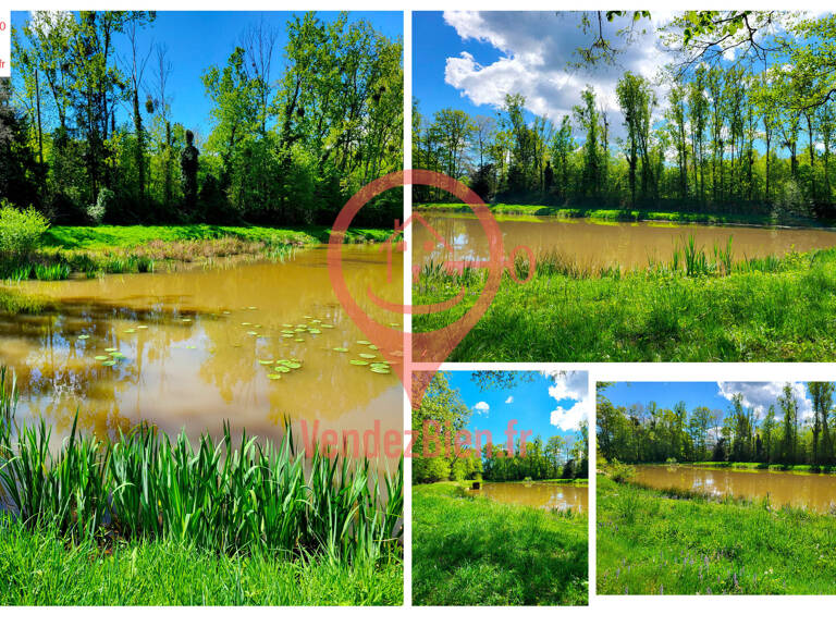 Etang pour la pêche - 5200 m2 sur terrain 9062 m2 — photo 1