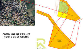 Terrain  320 m² à vendre à Pailhès (34490)