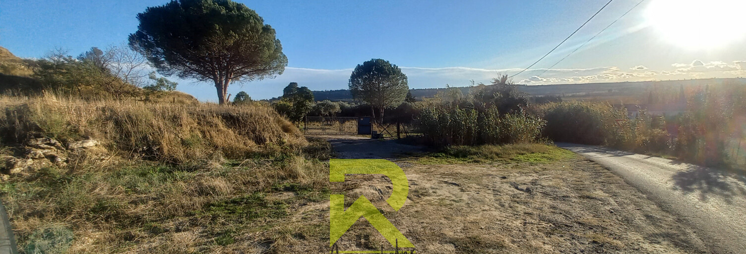 Terrain  6455 m² à vendre à Montady (34310)