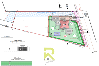 Terrain  297000 €